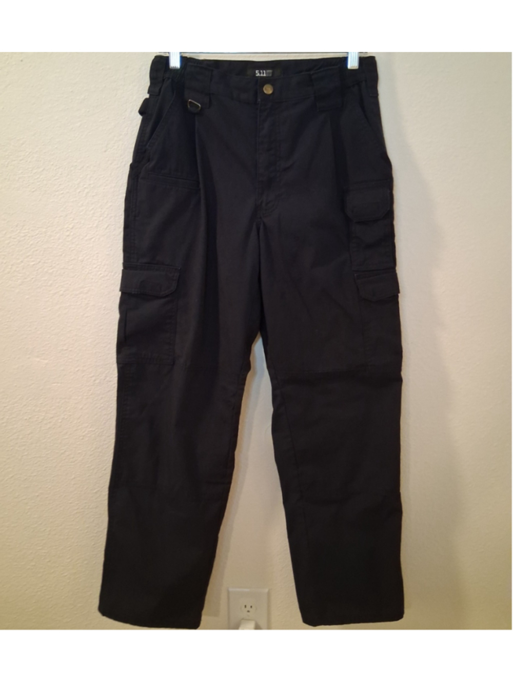 5.11 Tactical Taclite Pro Ripstop Men's 32x32 Cargo Pants Black Relax Fit 74273